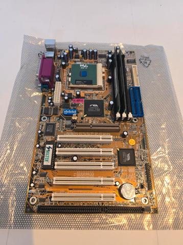 SOLTEK SL-65FVD P3 Moederbord + Mem + Intel CPU  + ISA slot beschikbaar voor biedingen