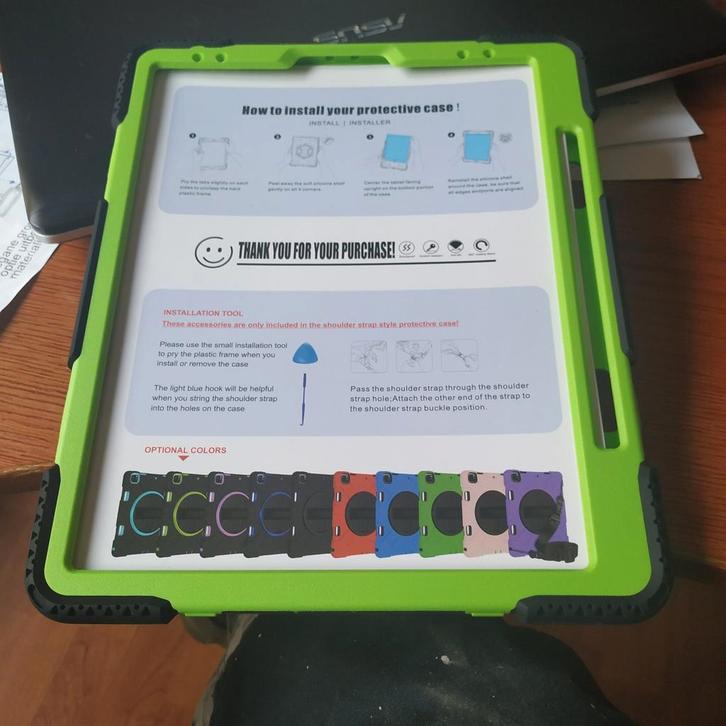Tablet Hoes met Handvat - 12.9 inch, Computers en Software, Tablet-hoezen, Nieuw, Bescherming achterkant, 13 inch of meer, Ophalen of Verzenden