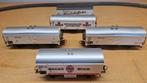 Marklin H0 - 5x Dichte goederen wagons., Wisselstroom, Gebruikt, Wagon, Ophalen of Verzenden
