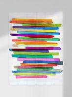 IXXI Colorful Stripes - Mareike Böhmer - 80 x 100 cm, Ophalen of Verzenden, Zo goed als nieuw
