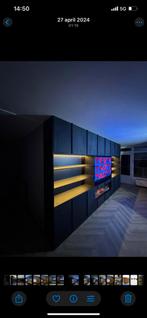 Cinewall met haard, Ophalen of Verzenden