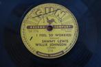 Sammy Lewis I feel so worried 78 toeren 78rpm Sun Memphis, Cd's en Dvd's, Vinyl | Jazz en Blues, Gebruikt, 10 inch, Ophalen of Verzenden