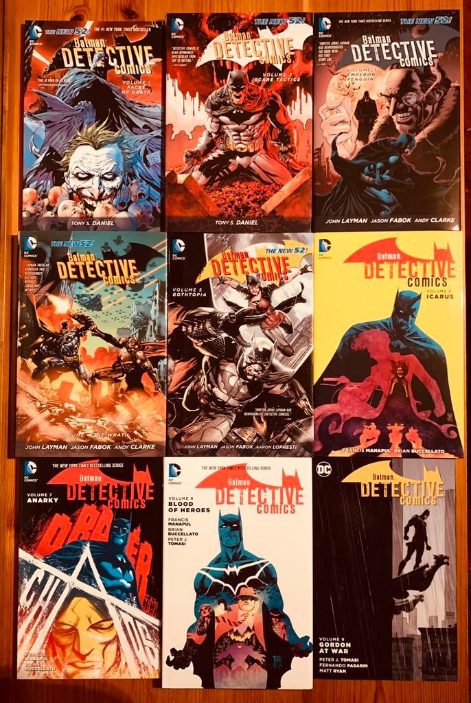 Batman - Detective Comics “The New 52” (Complete/6 HC+3 TPB), Boeken, Strips | Comics, Zo goed als nieuw, Complete serie of reeks