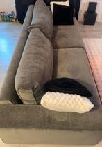 Comfortabele Bank met Kussens - Goede Staat!, Gebruikt, 75 tot 100 cm, Ophalen of Verzenden, Rechte bank