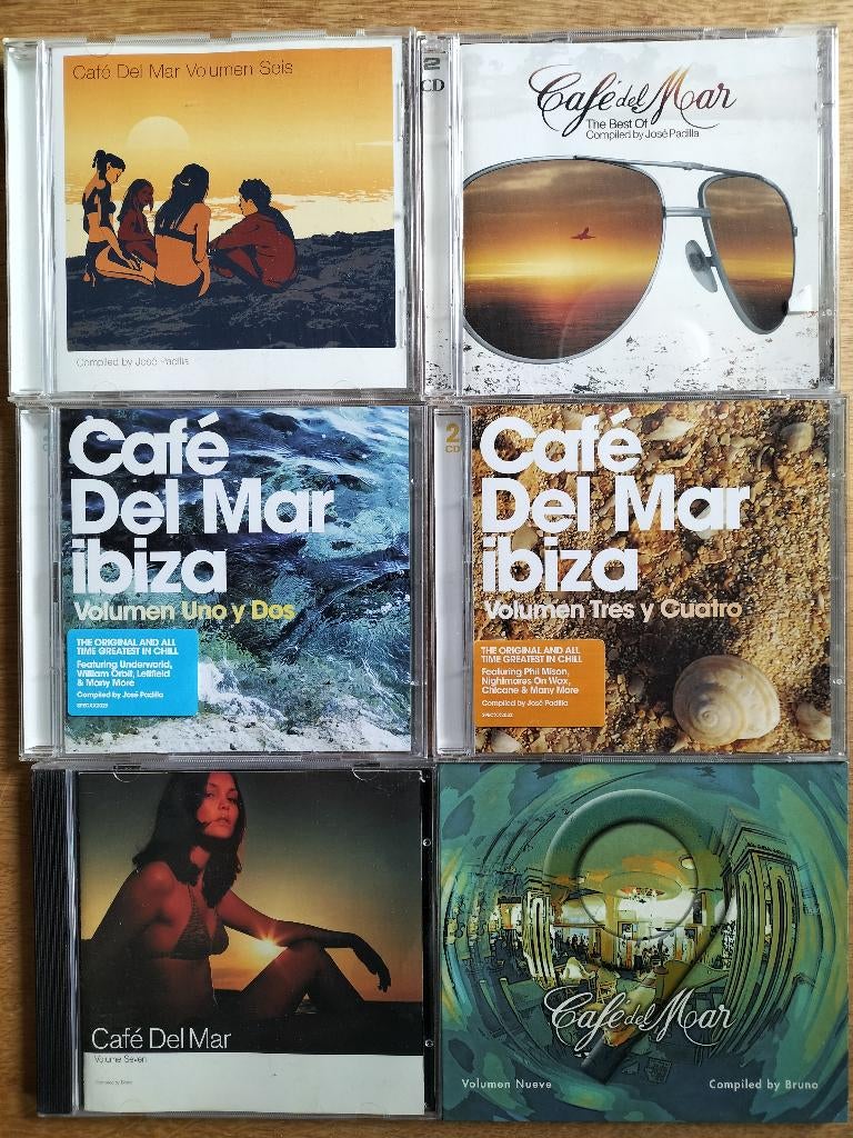 Cafe del Mar 6 CD's, Ophalen of Verzenden, Zo goed als nieuw, Europees