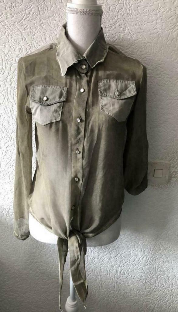 Maat M - blouse van MADE IN ITALY, H&M - 5 € per stuk, Ophalen of Verzenden, Zo goed als nieuw, Maat 38/40 (M), Overige kleuren