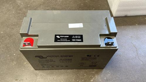 Victron 12V 110AH AGM Accu, Caravans en Kamperen, Camper-accessoires, Gebruikt, Ophalen of Verzenden