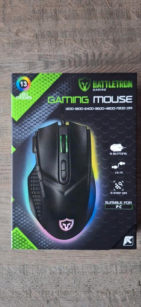 Gaming Muis - Zo Goed Als Nieuw!, Computers en Software, Muizen, Zo goed als nieuw, Muis, Rechtshandig, Bedraad, Gaming muis, Ophalen