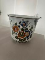 Delfts Polychroom Bloempot Holland Handwerk, Antiek en Kunst, Ophalen of Verzenden