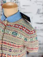 Ralph Lauren fair isle vest trui meisje maat 8-10 NIEUW, Trui of Vest, Nieuw, Ralph Lauren, Ralph Lauren