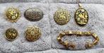 Sieraden uit Spanje Toledo damascene, Sieraden, Tassen en Uiterlijk, Overige materialen, Ophalen of Verzenden, Zo goed als nieuw