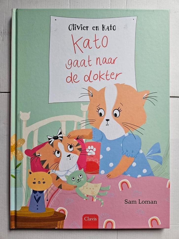 Sam Loman - Kato gaat naar de dokter, Boeken, Prentenboeken en Plaatjesalbums, Nieuw, Ophalen of Verzenden