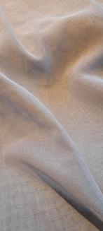 Grijze inbetweens, 6+ meter, goede staat, Huis en Inrichting, Stoffering | Gordijnen en Lamellen, Ophalen of Verzenden, Zo goed als nieuw