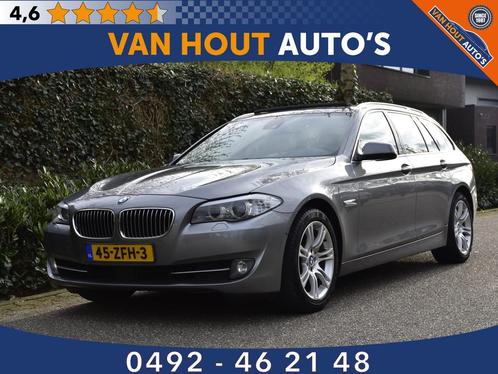 BMW 5 Serie Touring 535i High Executive (bj 2012, automaat), Auto's, BMW, Bedrijf, Te koop, 5-Serie, 360° camera, ABS, Achteruitrijcamera