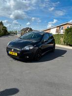 Fiat Punto 1.4 16V Turbo 3DR 2007 Zwart, Auto's, Fiat, Voorwielaandrijving, 15 km/l, 4 cilinders, Zwart