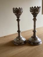 2 hoge kaarsen standaard Riviera Maison, Overige kleuren, 25 tot 50 cm, Ophalen of Verzenden, Zo goed als nieuw