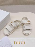 Christian Dior Dioract - Sandalen - Echt Leer - Maat 38, Ophalen of Verzenden, Nieuw, Wit, Sandalen of Muiltjes