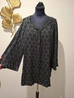 Mooie blouse van MS Mode - Maat 3XL, Zwart, Maat 46/48 (XL) of groter, Ophalen of Verzenden, Zo goed als nieuw