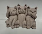 Beeld katten horen zien zwijgen, Ophalen of Verzenden, Nieuw, Dier