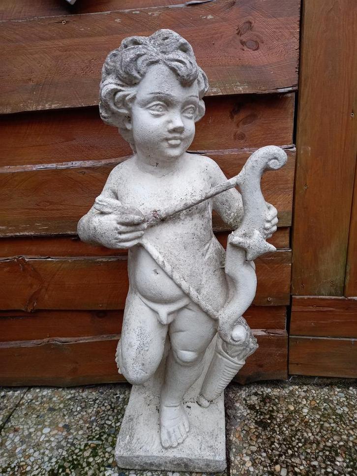 Tuinbeeld boogschutter/engel/Hoogte ca 90cm, Antiek en Kunst, Antiek | Woonaccessoires, Ophalen
