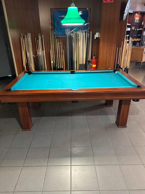 Biljart / pool tafel combinatie  met afdekblad 3 in 1, Sport en Fitness, Biljarten en Poolen, Zo goed als nieuw, Pooltafel, Ophalen
