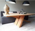 Eettafel | Teakhout | 240 cm, Ophalen, Gebruikt, Teakhout, 200 cm of meer