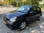Renault Clio 1.4-16V Privilège 98 Pk Airco Nap, Auto's, Renault, Voorwielaandrijving, Gebruikt, Metallic lak, Zwart