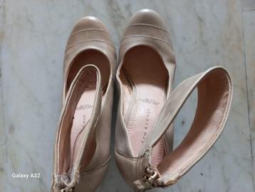 Hakken, beige pumps met enkelband, 5th Avenue, maat 38 beschikbaar voor biedingen