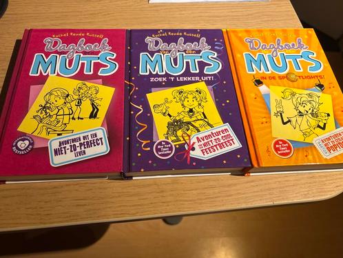 Dagboek van een MUTS - 3 Boeken, Boeken, Kinderboeken | Jeugd | 10 tot 12 jaar, Zo goed als nieuw, Fictie, Ophalen