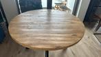 Round Table 131cm Mango Wood, Ophalen, Gebruikt, Rond, Overige houtsoorten