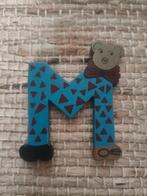Houten beren letter M, Ophalen of Verzenden, Zo goed als nieuw, Overige typen