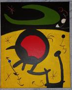 *Joan Miró, Vogelvlucht canvas doek zelfgemaakt schilderij, Antiek en Kunst, Kunst | Schilderijen | Modern, Ophalen of Verzenden