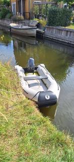 alamex Aqualine QLA 300 airdeck Rubberboot MET MOTOR!, Watersport en Boten, Rubberboten, Ophalen, Airdeck, Gebruikt, Yamaha