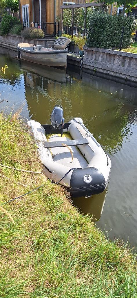 alamex Aqualine QLA 300 airdeck Rubberboot MET MOTOR!, Watersport en Boten, Rubberboten, Gebruikt, Yamaha, Airdeck, Minder dan 70 pk