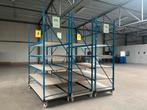 3x Rolbare Magazijnstelling - Rol Kar, Ophalen of Verzenden