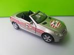 Maisto - Mercedes SLK PSV [zilver] 1/37, Ophalen of Verzenden, Auto