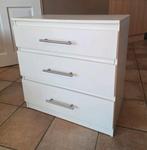 Ikea Kullen ladekast wit met handgrepen - 3 laden, Huis en Inrichting, Ophalen, Gebruikt, Overige materialen, 50 tot 100 cm