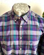 Bugatti overhemd maat M, Ophalen of Verzenden, Zo goed als nieuw, Paars, Halswijdte 39/40 (M)