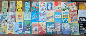 Postzegelcatalogi Nederland 1959-2001 + o.a. Philatelie  beschikbaar voor biedingen
