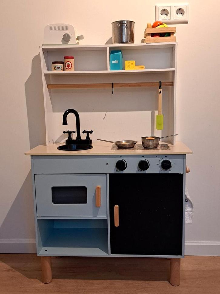 Kinderkeuken Hema inclusief accessoires, Kinderen en Baby's, Speelgoed | Speelkeukens, Gebruikt, Ophalen