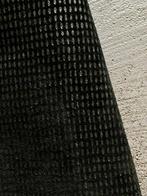 F506 Echt leren broek maat 34=XS leer zwart/zilver leder, Kleding | Dames, Broeken en Pantalons, Zwart, Confashion, Ophalen of Verzenden