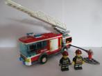 60002, City brandweerauto, Fire Truck, met bouwtekening, Kinderen en Baby's, Complete set, Ophalen of Verzenden, Lego, Zo goed als nieuw