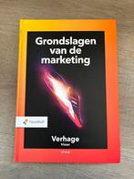 Bronis Verhage - Grondslagen van de marketing (als nieuw), Verzenden, Zo goed als nieuw, Bronis Verhage; Marjolein Visser