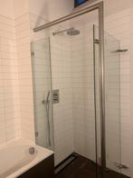 douchewand Balance glas/rvs, Ophalen of Verzenden, Gebruikt