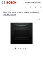 Prachtige BOSCH 2023 inbouwoven met aankoopbon in nieuwstaat, Ophalen, Stoom, Zo goed als nieuw, Oven met grill