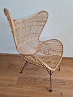 HK Living Egg Chair Bohemian, Ophalen, Bruin, Riet of Rotan, Zo goed als nieuw