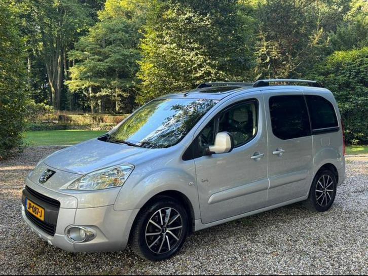 Peugeot Partner 1.6 72KW Tepee 5PL 2012 Grijs, Auto's, Peugeot, Particulier, Partner, Achteruitrijcamera, Airconditioning, Android Auto