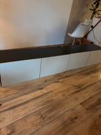 Tv meubel, Huis en Inrichting, Kasten | Televisiemeubels, Ophalen, Kunststof, Gebruikt, 100 tot 150 cm