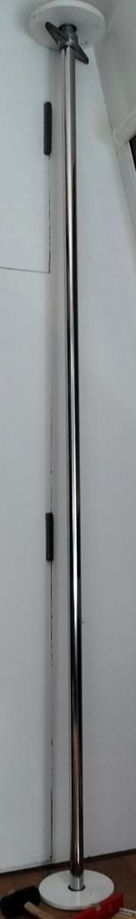 Paaldanspaal - Paalfitness - RVS - Incl. Montage beschikbaar voor biedingen