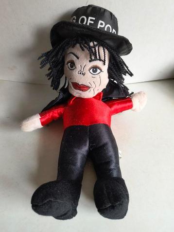 King of Pop Michael Jackson grote pop van 40 cm beschikbaar voor biedingen